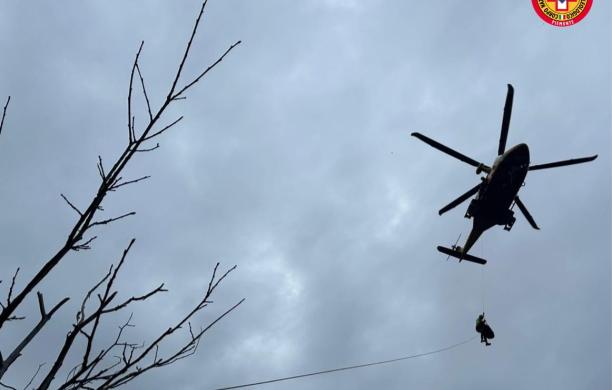 Caprie: scalatore in codice rosso dopo un malore