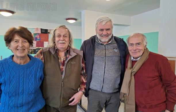 Oulx: il buona Natale dell'Anpi al rifugio Massi