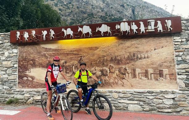 S.Ambrogio, in bici a Roma lungo la Francigena