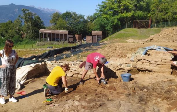 Almese, si torna a scavare alla villa romana di Rivera