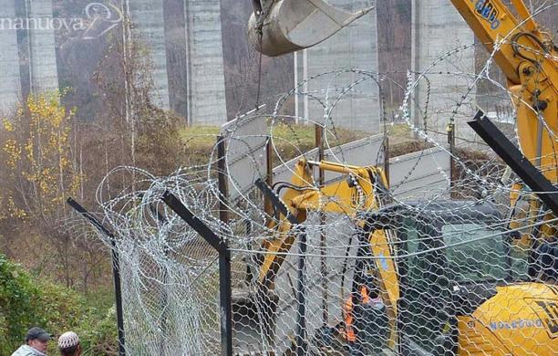 Le nuove protezioni del cantiere