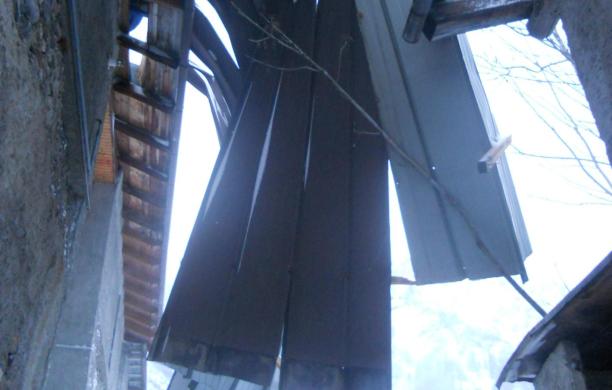 Tromba d'aria a Bardonecchia