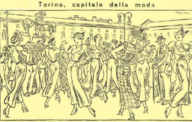 Una delle vignette in mostra