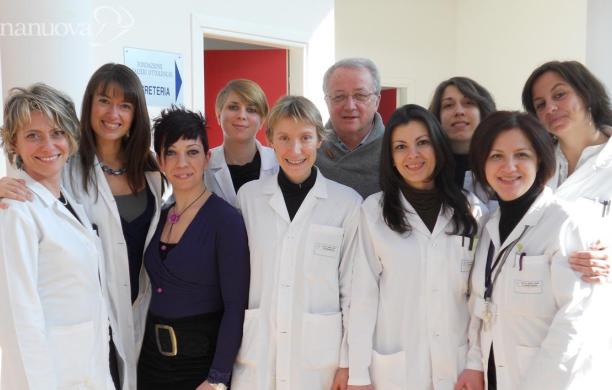 Francesca Gilli con i suoi colleghi