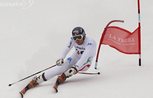 Matteo Marsaglia campione d'Italia di superG