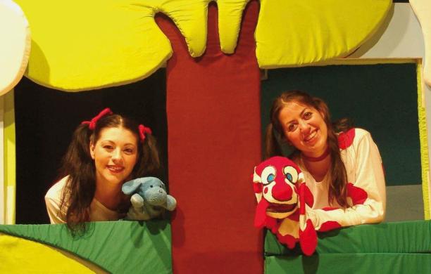 La Pimpa con Stefania Rosso e Alessandra Ruffino