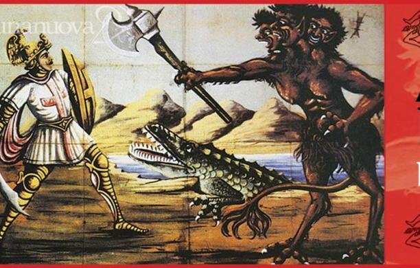 La storia dei pupi vista con i cartelloni di Vincenzo Abbate