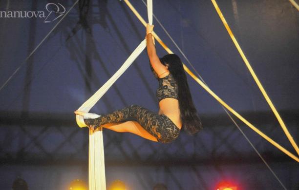 Circo Metropolitano: gli allievi di Vertigo in pista
