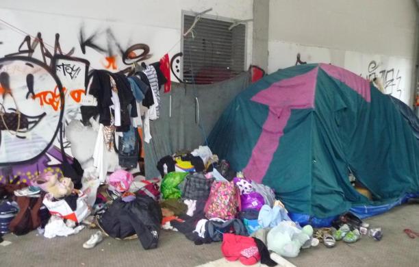 Sgomberata la "favela" dell'Aiassa