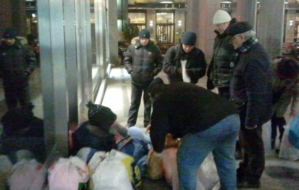 Un'ordinaria notte di solidarietà