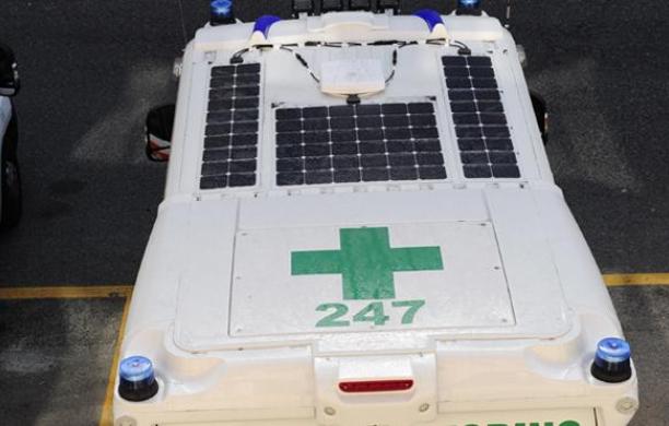 Nuova ambulanza della Croce verde