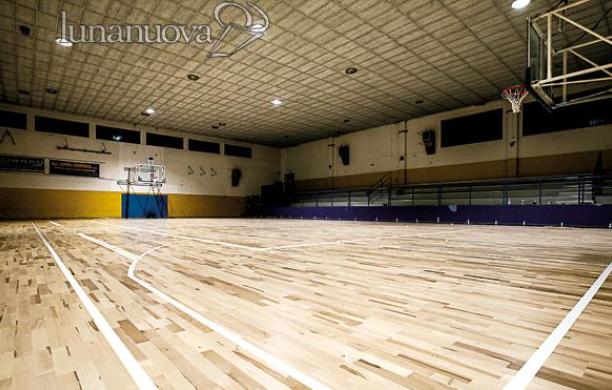 PalaSangone, un parquet tutto nuovo