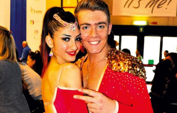 Sara e Diego sulla pista di "Ballando con le stelle"