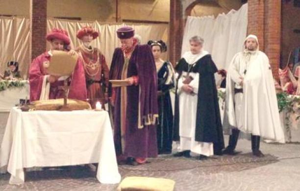 Una sera a cena con Risbaldo Orsini. È tornato il primo signore della città