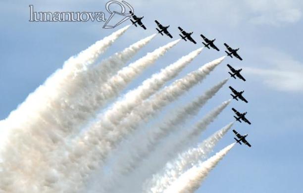Domenica le Frecce Tricolori al Campo volo per il centenario dell'Aeritalia 