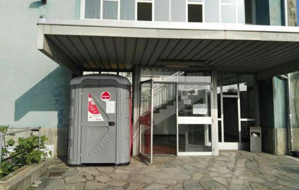 Orbassano, a medicina legale per i disabili solo i bagni chimici