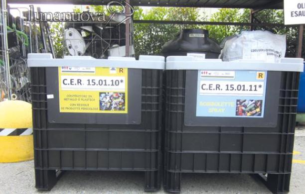 Negli ecocentri del Covar ora si raccolgono anche resti di colla e vernici