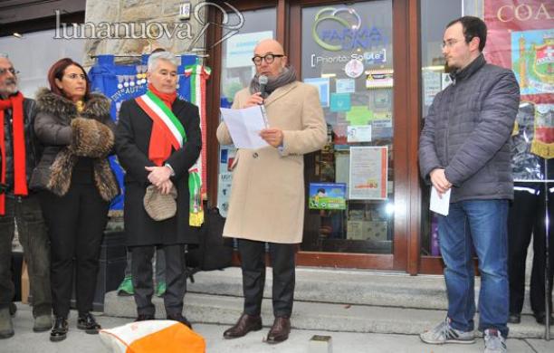 Coazze: una pietra d'inciampo ricorda Enrico Valobra