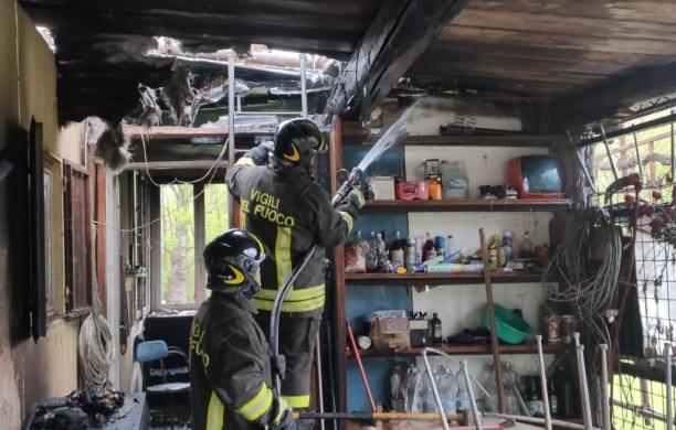 Altri due roghi a S.Giorio: torna in campo l'incendiario