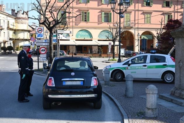 I controlli dei vigili urbani a Giaveno