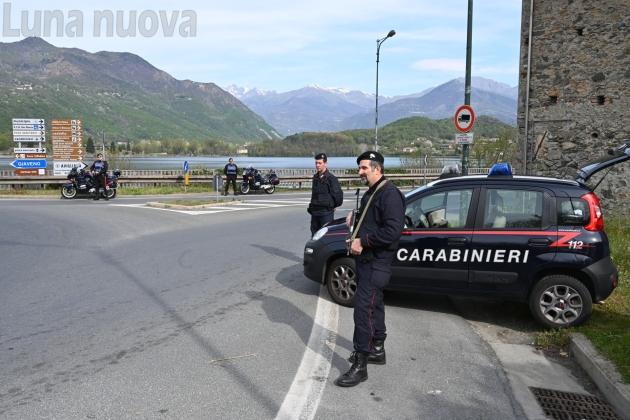 I controlli dei carabinieri ad Avigliana