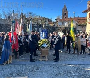 Avigliana, una folla per l'ultimo saluto ad Aristide Sada