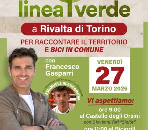 Le telecamere di "Linea Verde" per raccontare "Bici in comune"