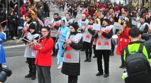 Giaveno, Carnevale record: nemmeno l&rsquo;acqua ha fermato la festa