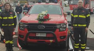 Borgone-S.Antonino: i vigili del fuoco volontari hanno un nuovo automezzo