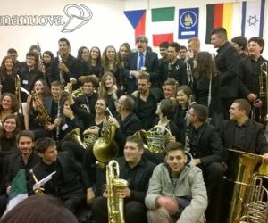 L'orchestra fiati protagonista a Praga, premiato anche il maestro Zizzamia 