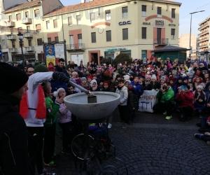 Partita dal Castello di Rivoli la fiaccola degli Special Olympics 