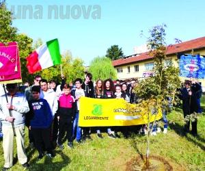 Rivoli, un albero per ricordare i caduti Filp e Pizzi
