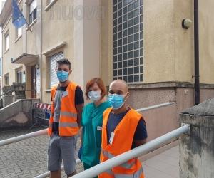 Condove e le sentinelle anti-Covid al poliambulatorio: ecco Gi&ograve; & Gi&ograve;