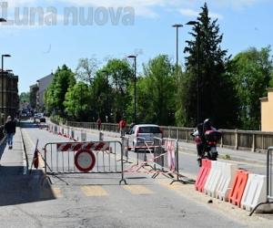 Alpignano, Ponte Nuovo a senso unico da venerd&igrave; notte