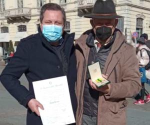 Pianezza, Stella al Merito per una vita in officina