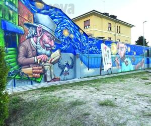 Orbassano, Van Gogh e Kandinsky "rivisitati" dai writers