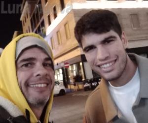 I big del tennis apprezzano le opere di Street art Fabio '79