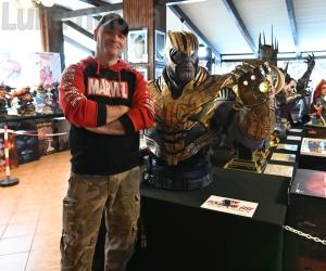 Avigliana, collezione "fantastica": sul lago tanti supereroi, villane e robottoni "jap"