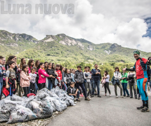 Di corsa per fare pulizia sulle strade della cintura