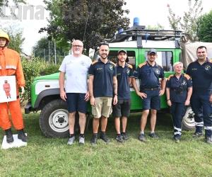 Val Sangone, gemellaggio Aib: squadre di volontari in Sicilia e Calabria