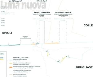 Quattro chilometri in bici a spasso fra tre comuni