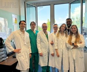 Giaveno, operazione straordinaria al collo