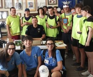 Grugliasco, una visita speciale alla polizia locale