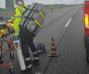 Rivoli, infarto al volante: soccorso in tangenziale