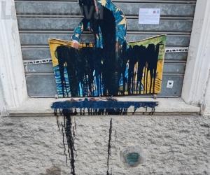 "Presepe d&rsquo;artista": a Vaie opere imbrattate, &laquo;sfregio al paese&raquo;