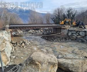Mattie: il ponte delle Combe prende forma