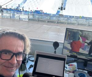 Villar Dora: Lorenzo Richetto, la voce olimpica nell&rsquo;arena freestyle