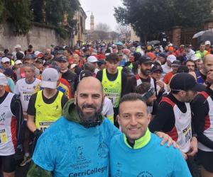 Mille pettorine sotto la pioggia per la Corricollegno