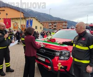 Borgone-S.Antonino: nuovo pick-up per i vigili del fuoco nel nome di Ottorino Principi