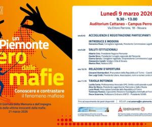 Un Piemonte libero dalle mafie